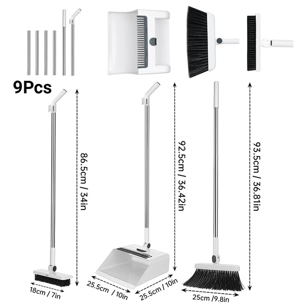 Ultimate Broom and Dustpan Set