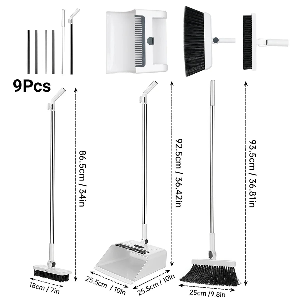 Ultimate Broom and Dustpan Set