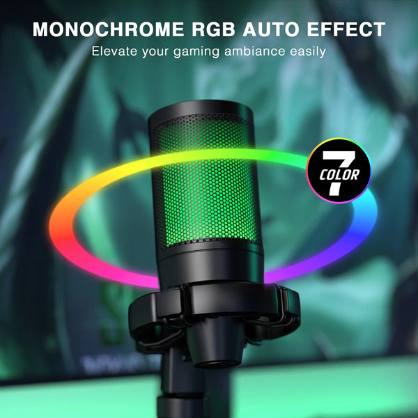 AmpliGame RGB Gaming Mic