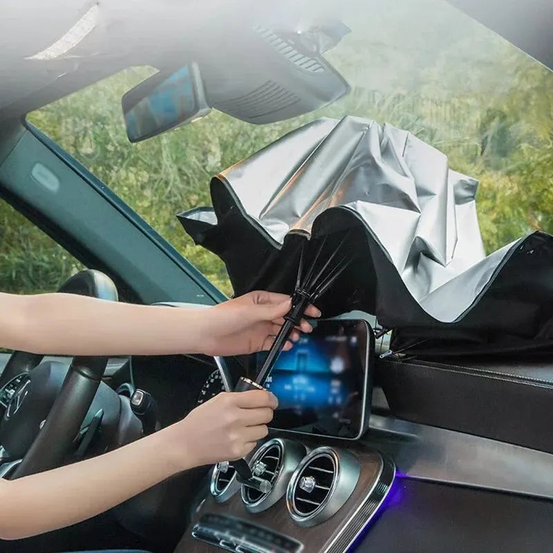 Cool Car Sunshade Umbrella