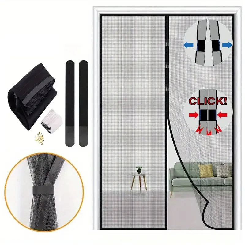 Easy Breeze Magnetic Door Curtain
