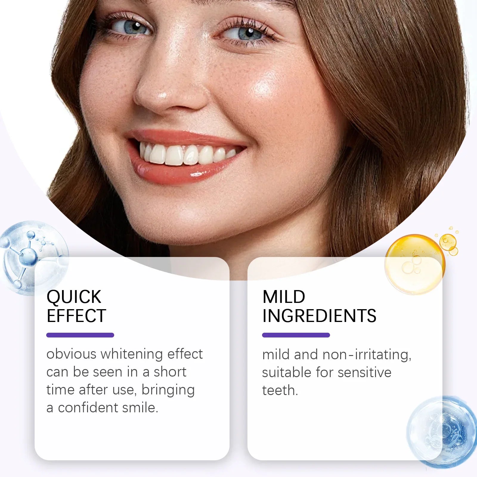 Purple Sparkle Whitening Strips