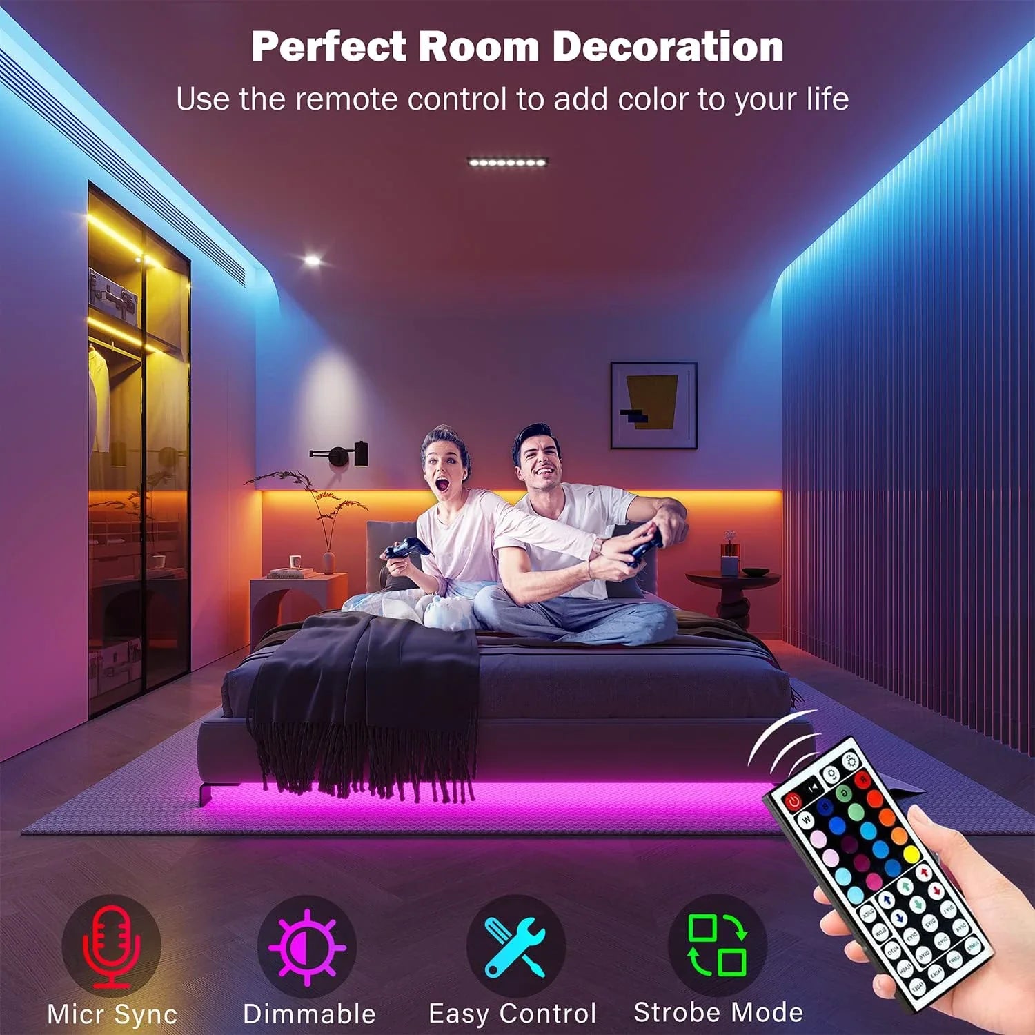 Colorful Room Glow Lights
