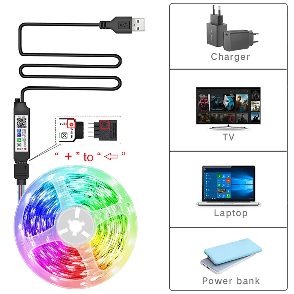Colorful Room Glow Lights