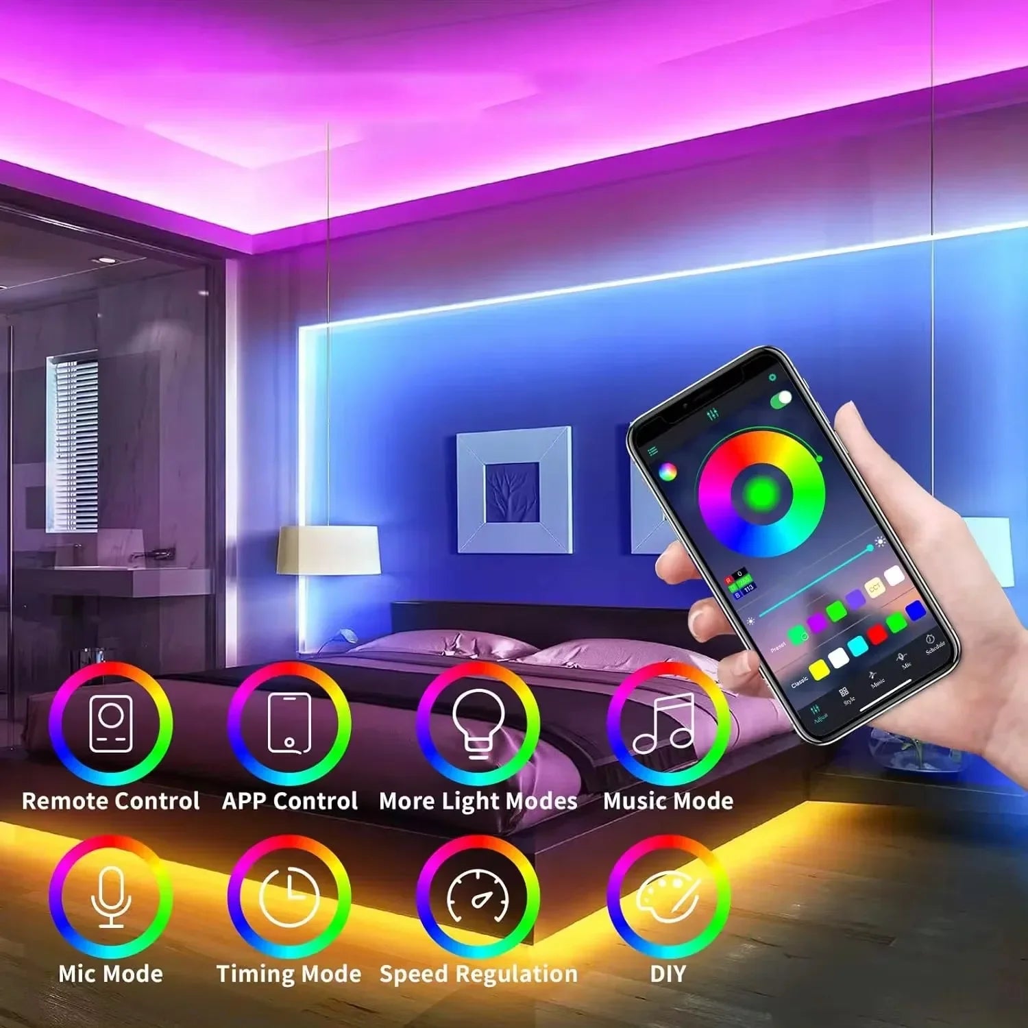 Vibrant Neon Home Light Kit