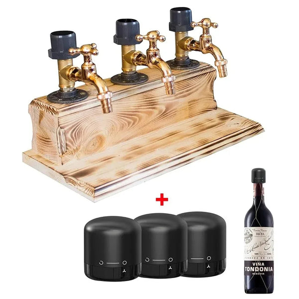 Rustic Whiskey Dispenser Fountain